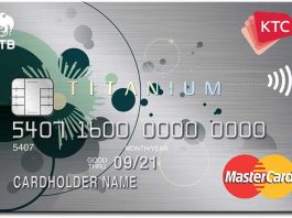 บัตรเครดิต KTC Cash Back Titanium MasterCard-บัตรกรุงไทย (KTC)